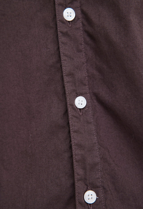 Jac+Jack Roq Cotton Shirt - Arabica Brown